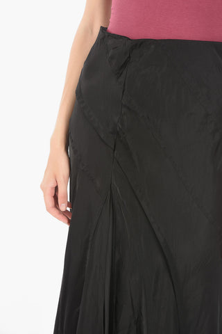 High Waist O-GAIA Maxi Skirt With flared on the bottom