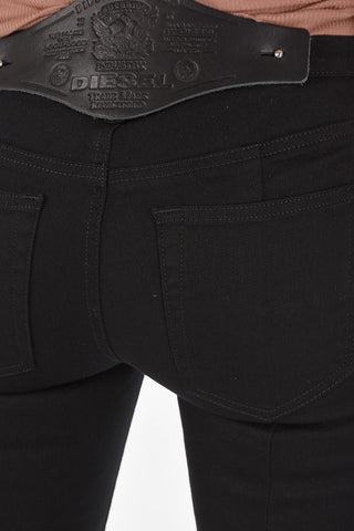 Regular Waist D-BLESSIK-SP Boot Cut Jeans