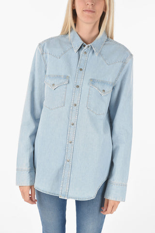denim DE-RINGY shirt with breast pockets