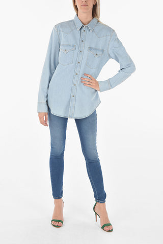 denim DE-RINGY shirt with breast pockets