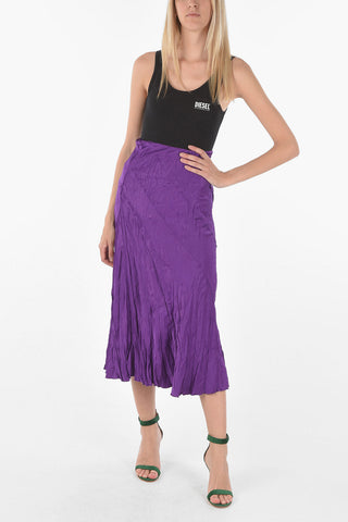 High Waist O-GAIA Maxi Skirt With flared on the bottom