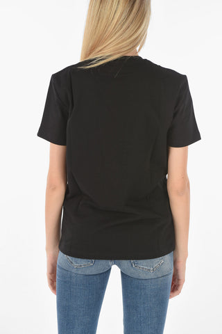 logo embossed crew-neck T-DIEGOS-A2 t-shirt