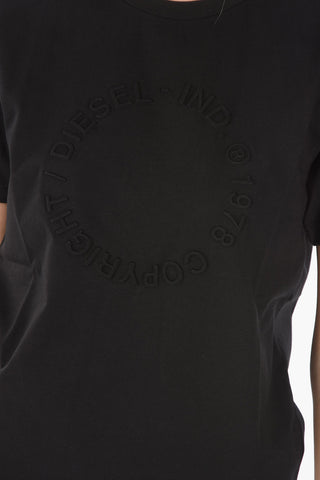 logo embossed crew-neck T-DIEGOS-A2 t-shirt
