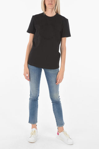 logo embossed crew-neck T-DIEGOS-A2 t-shirt