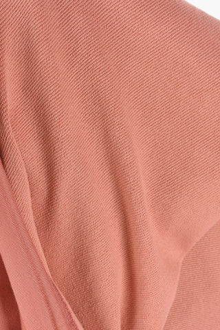 Hooded F-JUSTINA Sweatshirt with SIde Drawstrings