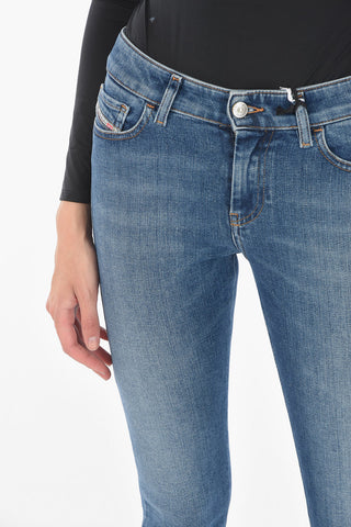 stretch denim SLANDY super-skinny fit jeans