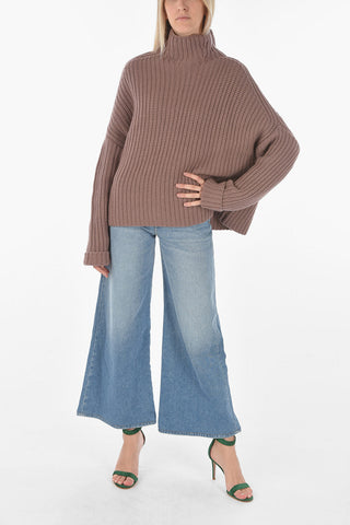 Wool M-DAYTON Maxi Turtleneck Sweater