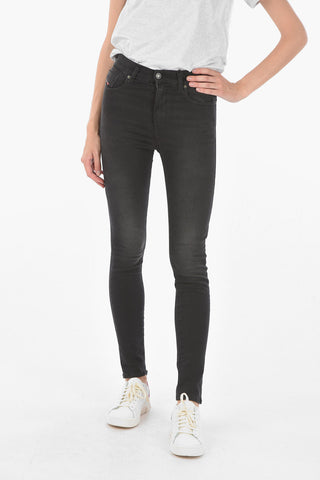 high waist D-ROISIN-HIGH super skinny fit jeans