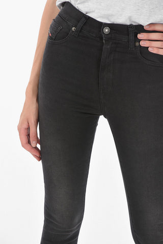 high waist D-ROISIN-HIGH super skinny fit jeans