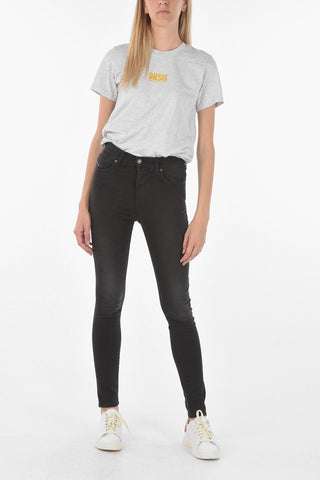 high waist D-ROISIN-HIGH super skinny fit jeans