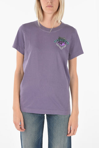front printed crew-neck T-LILLY-B1 t-shirt