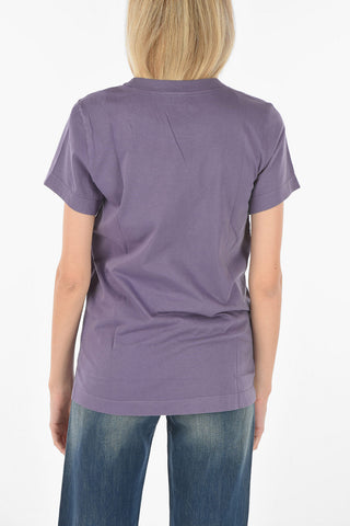 front printed crew-neck T-LILLY-B1 t-shirt