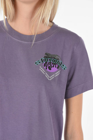 front printed crew-neck T-LILLY-B1 t-shirt