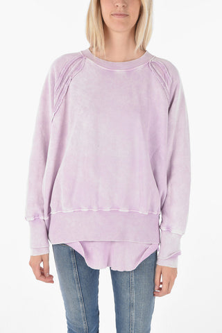 Tye-dyed F-ROXXY Crewneck Sweatshirt
