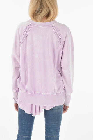 Tye-dyed F-ROXXY Crewneck Sweatshirt