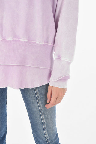 Tye-dyed F-ROXXY Crewneck Sweatshirt