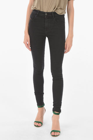 High Waist D-SLANDY Skinny Fit Jeans