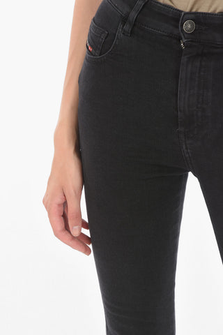 High Waist D-SLANDY Skinny Fit Jeans