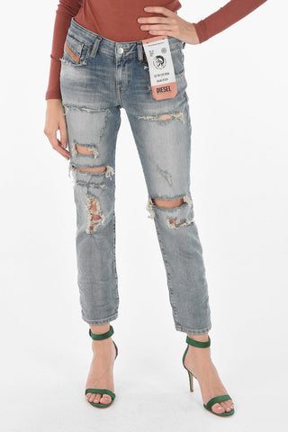 Low Waist Slim Fit D-LYLA Distressed Jeans