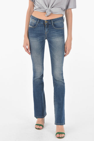 jeans bootcut D-EBBEY a vita bassa