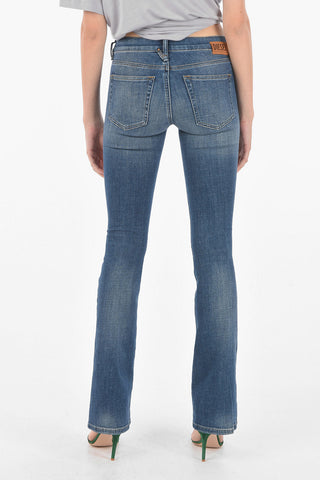 jeans bootcut D-EBBEY a vita bassa