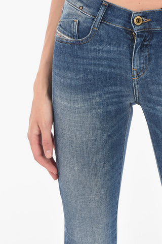 jeans bootcut D-EBBEY a vita bassa