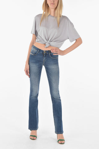 jeans bootcut D-EBBEY a vita bassa