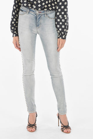 High Waisted SPOTTED AND STUDS Jeggings