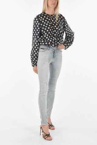 High Waisted SPOTTED AND STUDS Jeggings