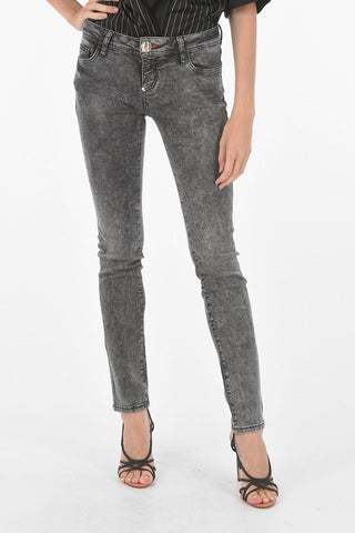Jeans Slim Fit ANGEL con Tasca Ricamata