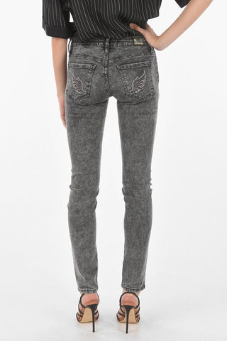 Jeans Slim Fit ANGEL con Tasca Ricamata