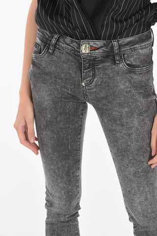 Jeans Slim Fit ANGEL con Tasca Ricamata