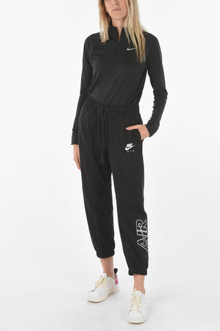 Logo Embroidered Loose Fit Joggers