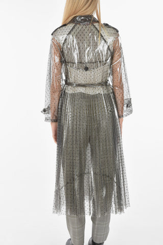 Lace and Vinyl Double Layer Trench