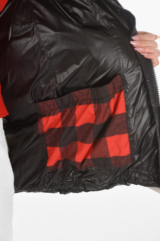 Piumino PACKABLE BIRCH in Tessuto Lucido con Cappuccio