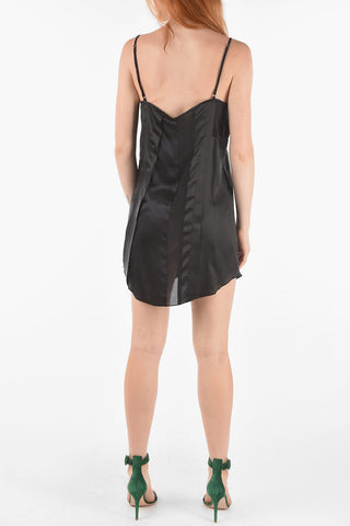 silk blend D-BIANCA sun dress