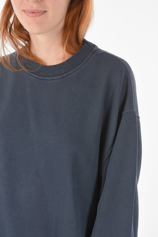Embroiderd Back 2 pockets F-EXA  Crew-neck Sweatshirt