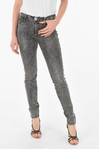Embroidered Pocket ANGEL High Waisted Jeggings