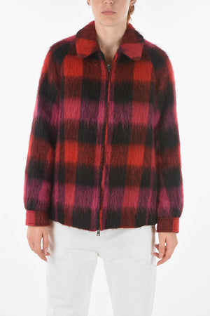 Padded Jacket STAG with Tartan Pattern