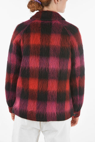 Padded Jacket STAG with Tartan Pattern