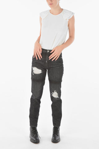 5 Pocket HP UNIFORM Distressed Denims