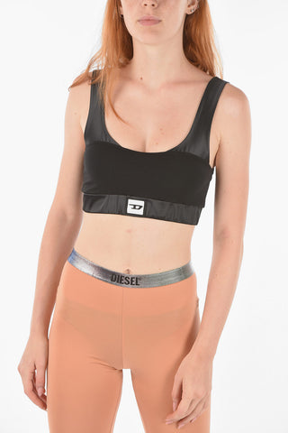 Top crop sportivo UFSB-MILLY-SAT in cotone stretch