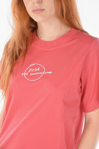 Embroidered Logo On The Front Solid Color D-RIO Dress
