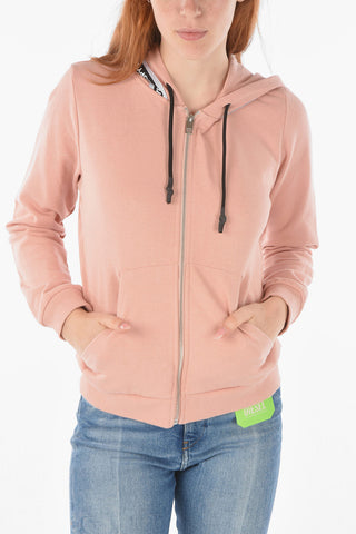 Hooded UFLT-BRANDAL Sweatshirt with Logoed Band