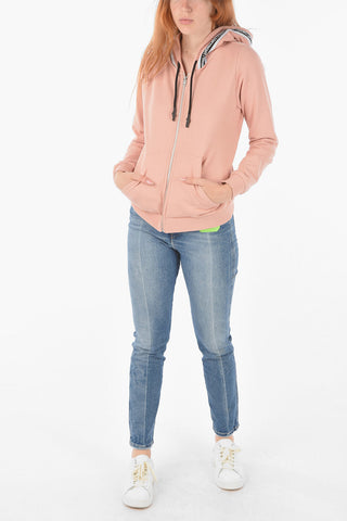 Hooded UFLT-BRANDAL Sweatshirt with Logoed Band