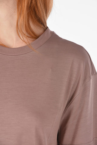 solid color T-ENKA-C.C T-shirt