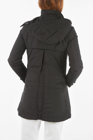 removable hood AMPERSAND down jacket 