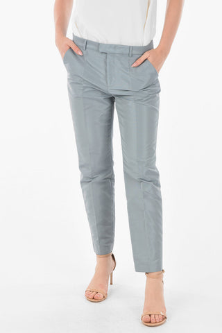 4 Pocket Low Rise Pants with Belt Loops