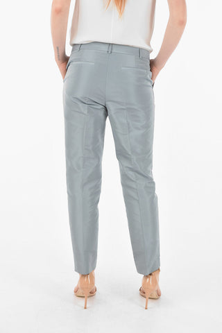 4 Pocket Low Rise Pants with Belt Loops