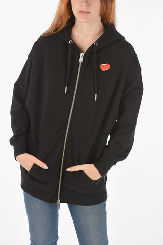 Hooded F-GULLY Sweatshirt with Logo Print